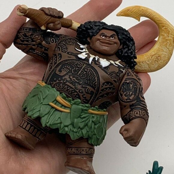 Moana Disney Lot of 5 Action Figures Toys Jakks - Picture 3 of 10